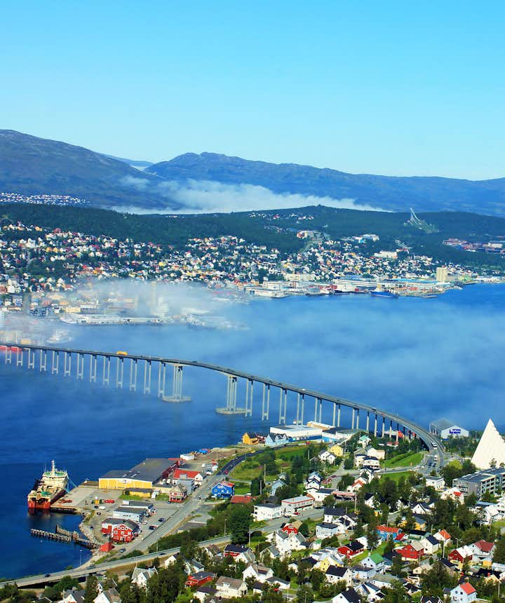 Tromsø viewed from above