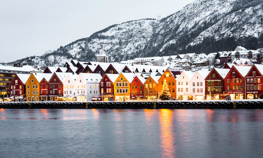 Bergen city view
