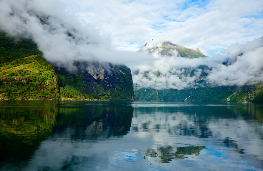 The picturesque Geirangerfjord